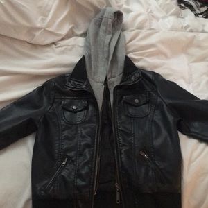 Leather jacket